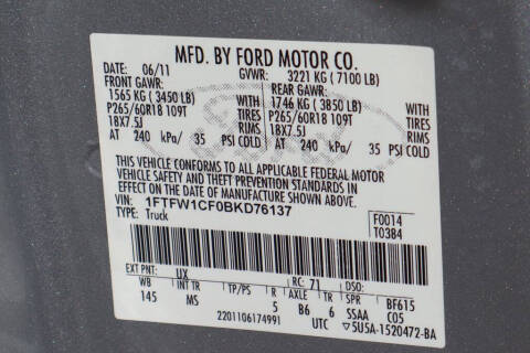 2011 Ford F-150