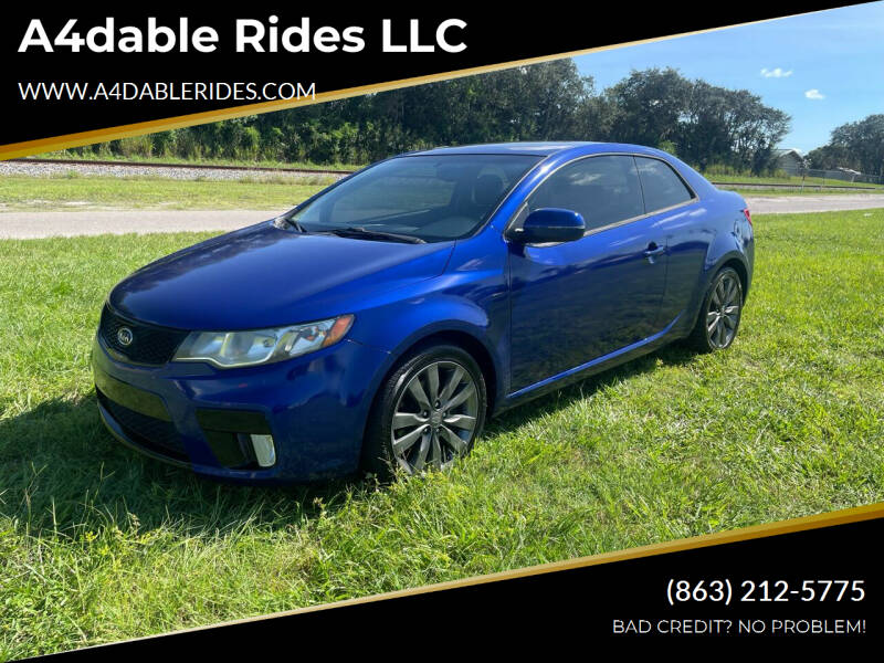 2012 Kia Forte Koup for sale at A4dable Rides LLC in Haines City FL