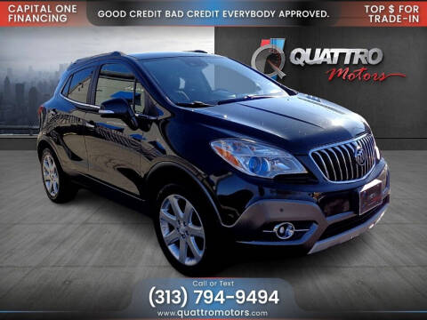 2015 Buick Encore for sale at Quattro Motors 2 - 1 in Redford MI