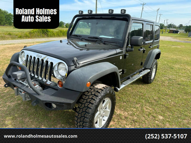 2012 Jeep Wrangler Unlimited for sale at Roland Holmes Auto Sales in Roanoke Rapids NC