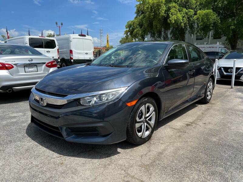 2018 Honda Civic for sale at LKG Auto Sales Inc in Miami FL