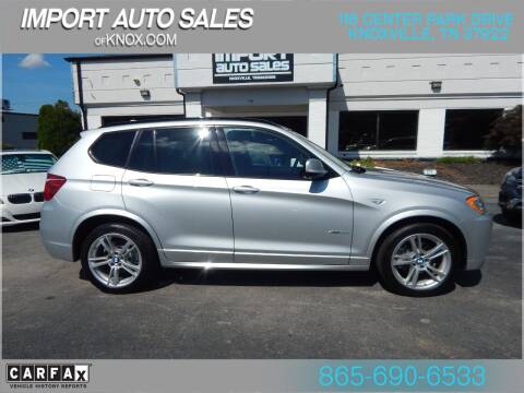 2012 BMW X3 for sale at IMPORT AUTO SALES in Knoxville TN