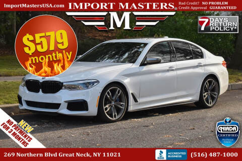 2020 BMW 5 Series for sale at Import Masters in Great Neck NY