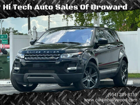 2015 Land Rover Range Rover Evoque for sale at Hi Tech Auto Sales Of Broward in Hollywood FL