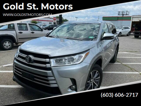 2017 Toyota Highlander for sale at Gold Street Motors in Manchester NH