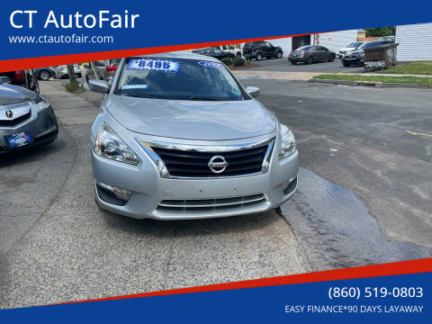 2013 Nissan Altima for sale at CT AutoFair in West Hartford CT