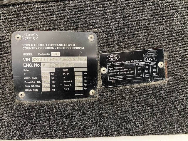 1997 Land Rover Defender 20