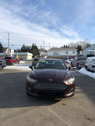 2013 Ford Fusion for sale at Victor Eid Auto Sales in Troy NY