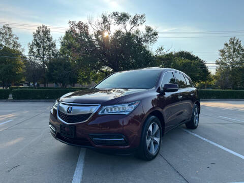 2016 Acura MDX for sale at CarzLot, Inc in Richardson TX