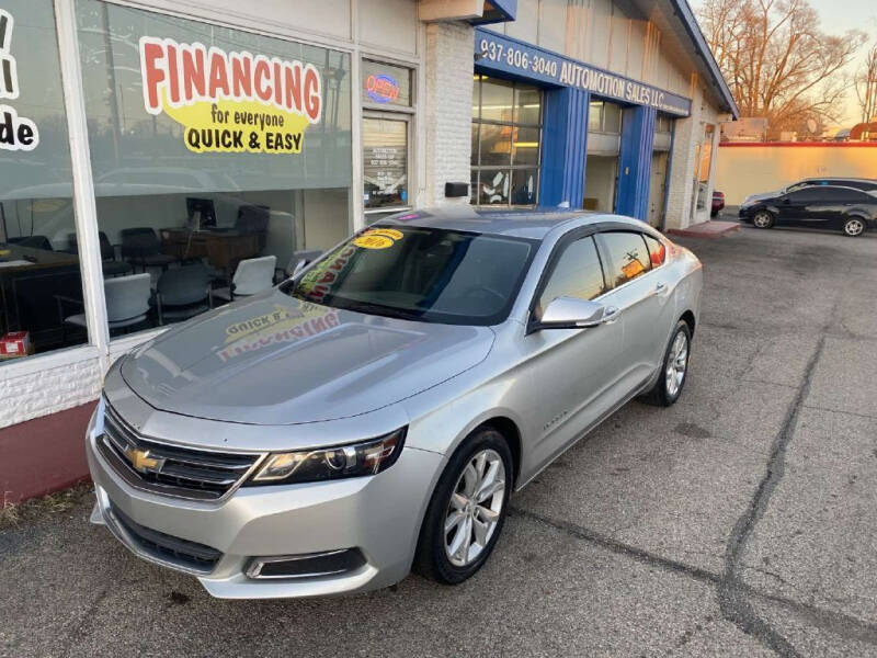2016 Chevrolet Impala for sale at AutoMotion Sales in Franklin OH