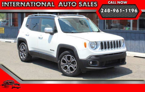 2015 Jeep Renegade for sale at International Auto Sales and Service in Detroit MI