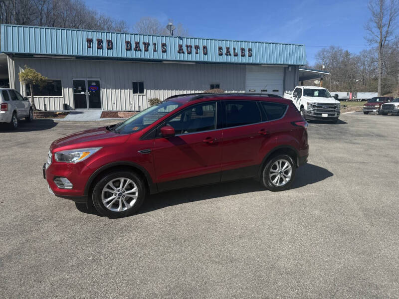 2018 Ford Escape for sale at Ted Davis Auto Sales in Riverton WV