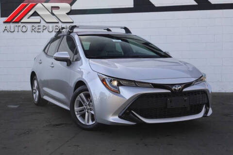 2021 Toyota Corolla Hatchback for sale at Auto Republic Fullerton in Fullerton CA