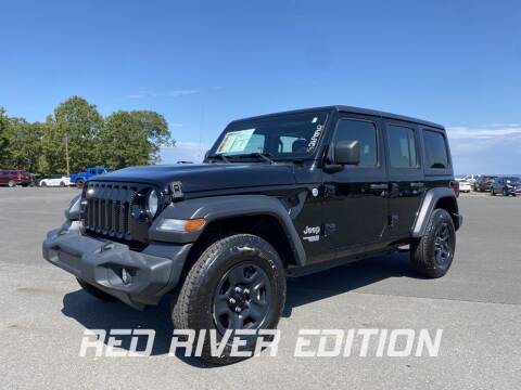 2021 Jeep Wrangler Unlimited for sale at RED RIVER DODGE - Red River of Malvern in Malvern AR