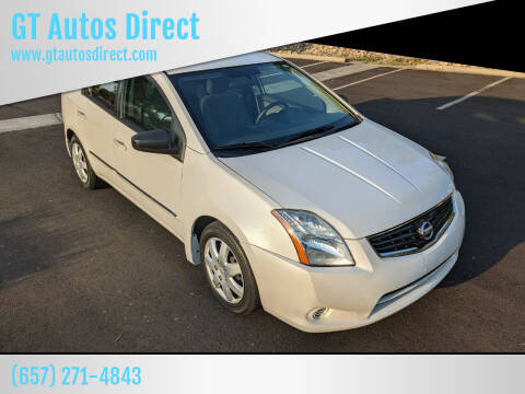 2012 Nissan Sentra for sale at GT Autos Direct in Garden Grove CA