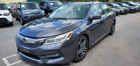 2017 Honda Accord for sale at GEORGIA AUTO DEALER LLC in Buford GA