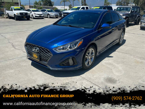 2018 Hyundai Sonata for sale at CALIFORNIA AUTO FINANCE GROUP in Fontana CA