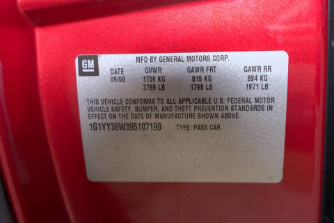 2009 Chevrolet Corvette