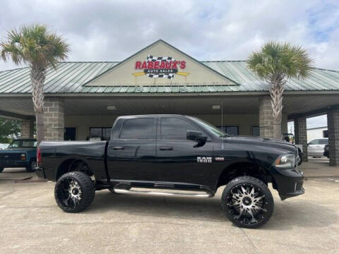 2013 RAM 1500 for sale at Rabeaux's Auto Sales in Lafayette LA