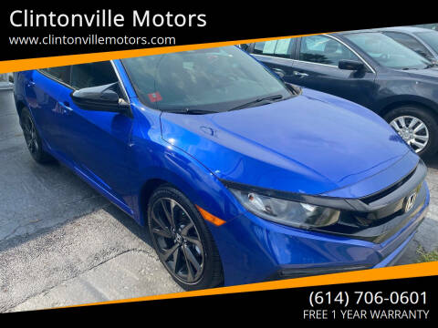 2020 Honda Civic for sale at Clintonville Motors in Columbus OH