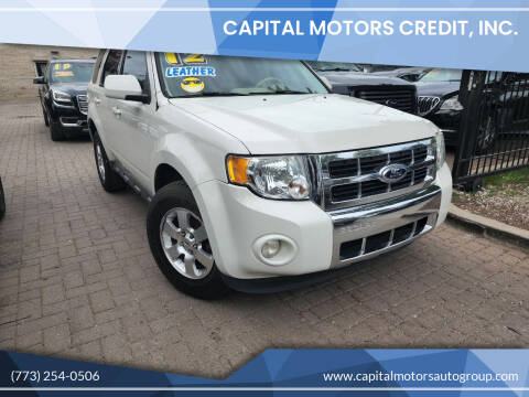 2012 Ford Escape for sale at Capital Motors Credit, Inc. in Chicago IL