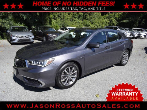 2020 Acura TLX for sale at Jason Ross Auto Sales in Burlington NC