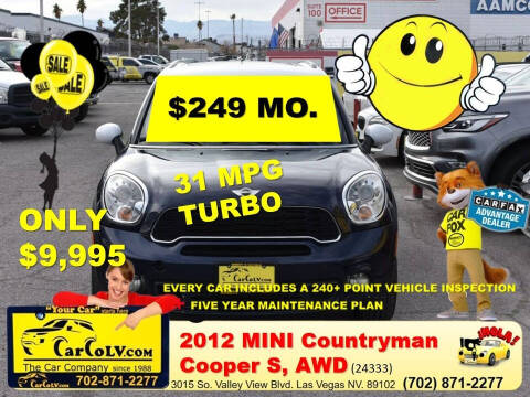 2012 MINI Cooper Countryman for sale at The Car Company - 249 monthly payments in Las Vegas NV