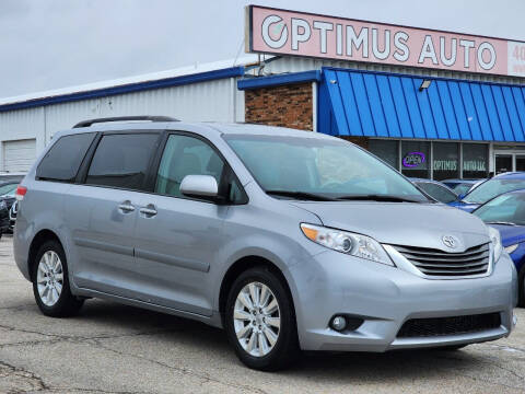 2012 Toyota Sienna for sale at Optimus Auto in Omaha NE
