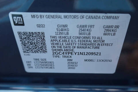 2022 Chevrolet Silverado 2500HD