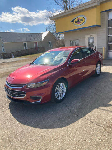 2016 Chevrolet Malibu for sale at Hines Auto Sales in Marlette MI