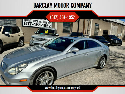 2006 Mercedes-Benz CLS for sale at BARCLAY MOTOR COMPANY in Arlington TX