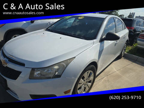 2012 Chevrolet Cruze for sale at C & A Auto Sales in Dodge City KS