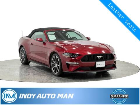 2019 Ford Mustang for sale at INDY AUTO MAN in Indianapolis IN