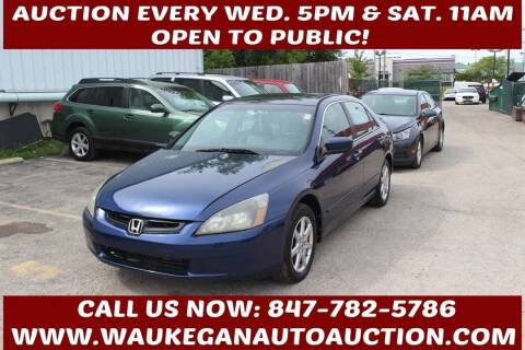 2003 Honda Accord for sale at Waukegan Auto Auction in Waukegan IL