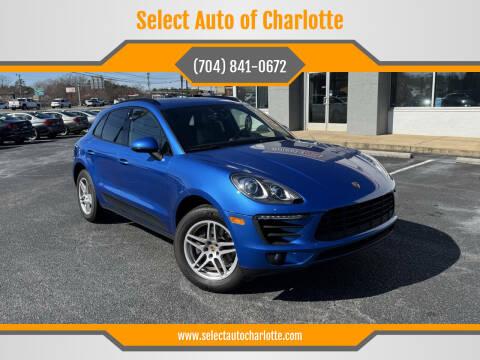 2017 Porsche Macan for sale at Select Auto of Charlotte in Matthews NC