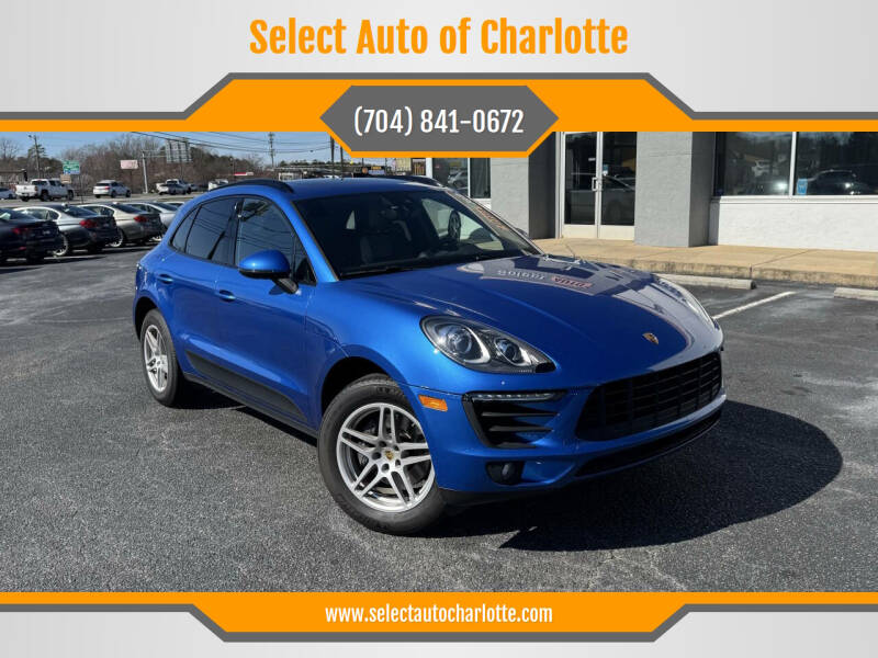 2017 Porsche Macan for sale at Select Auto of Charlotte in Matthews NC