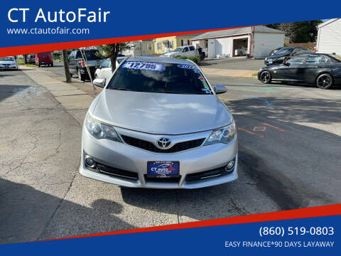 2014 Toyota Camry for sale at CT AutoFair in West Hartford CT