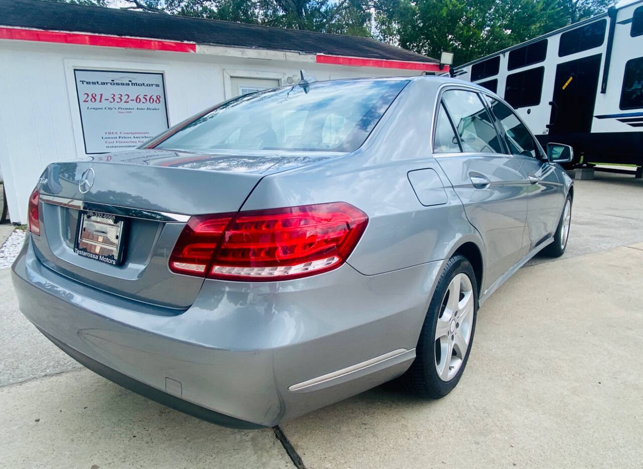 2014 Mercedes-Benz E-Class for sale at Testarossa Motors in League City, TX