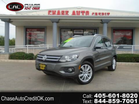 2013 Volkswagen Tiguan for sale at Chase Auto Credit in Oklahoma City OK