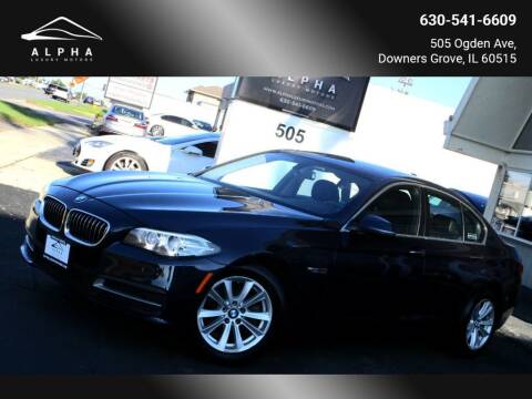2014 BMW 5 Series for sale at Alpha Luxury Motors in Downers Grove IL