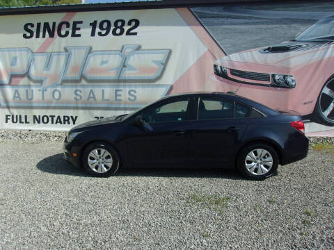 2015 Chevrolet Cruze for sale at Pyles Auto Sales in Kittanning PA