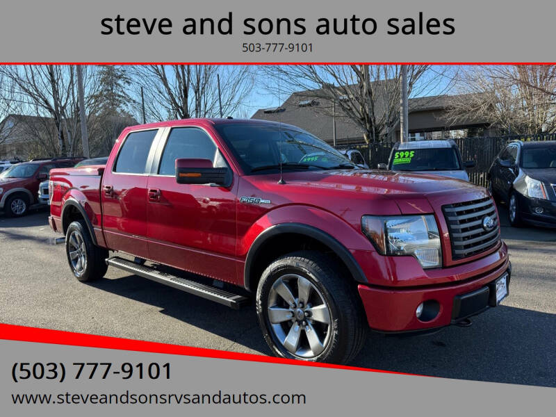 2011 Ford F-150 for sale at steve and sons auto sales in Happy Valley OR