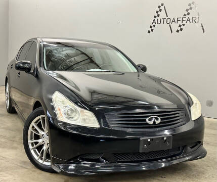 2007 Infiniti G35 for sale at Autoaffari LLC in Sacramento CA