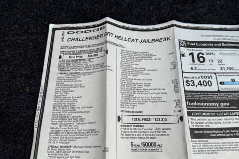 2023 Dodge Challenger SRT Hellcat Jailbreak