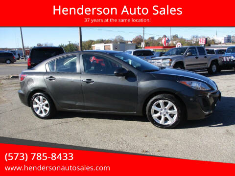 2011 Mazda MAZDA3 for sale at Henderson Auto Sales in Poplar Bluff MO