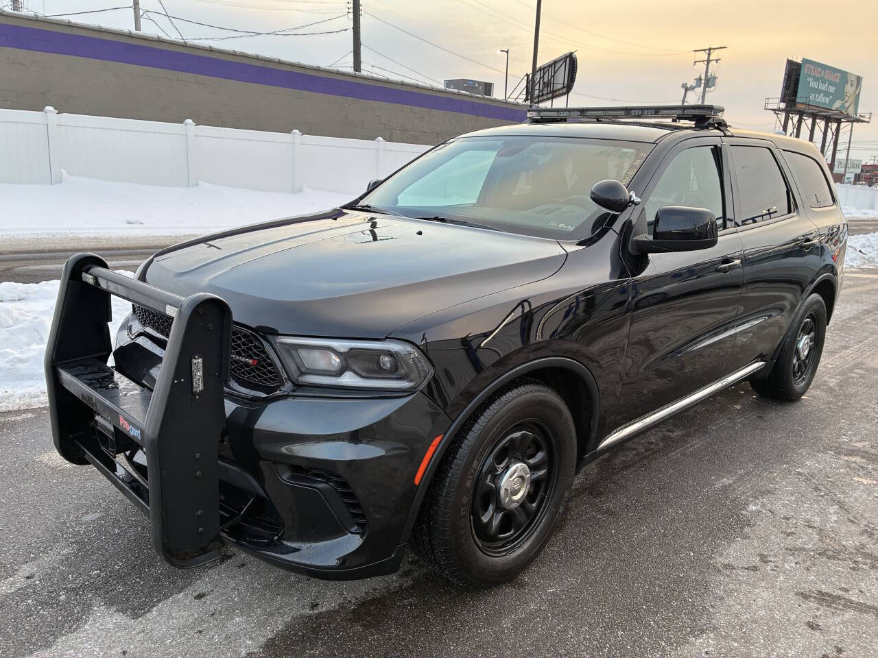 Black 2021 Dodge Durango Pursuit AWD Pursuit 4dr SUV 1