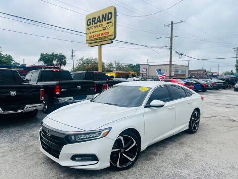 2019 Honda Accord for sale at Grand Auto Sales in Tampa FL