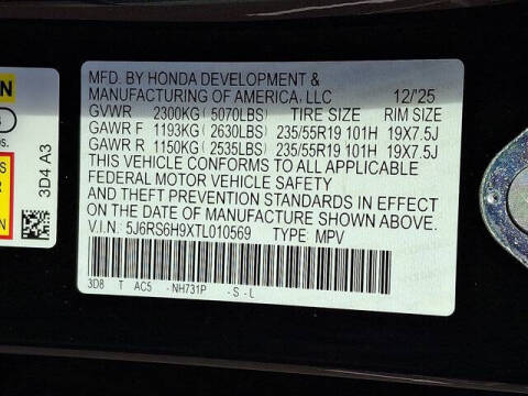 2026 Honda CR-V Hybrid Sport Touring