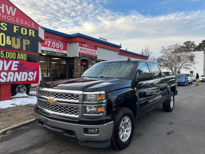 2015 Chevrolet Silverado 1500 for sale at HW Auto Wholesale in Norfolk VA