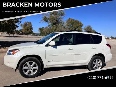 2008 Toyota RAV4 for sale at BRACKEN MOTORS in San Antonio TX